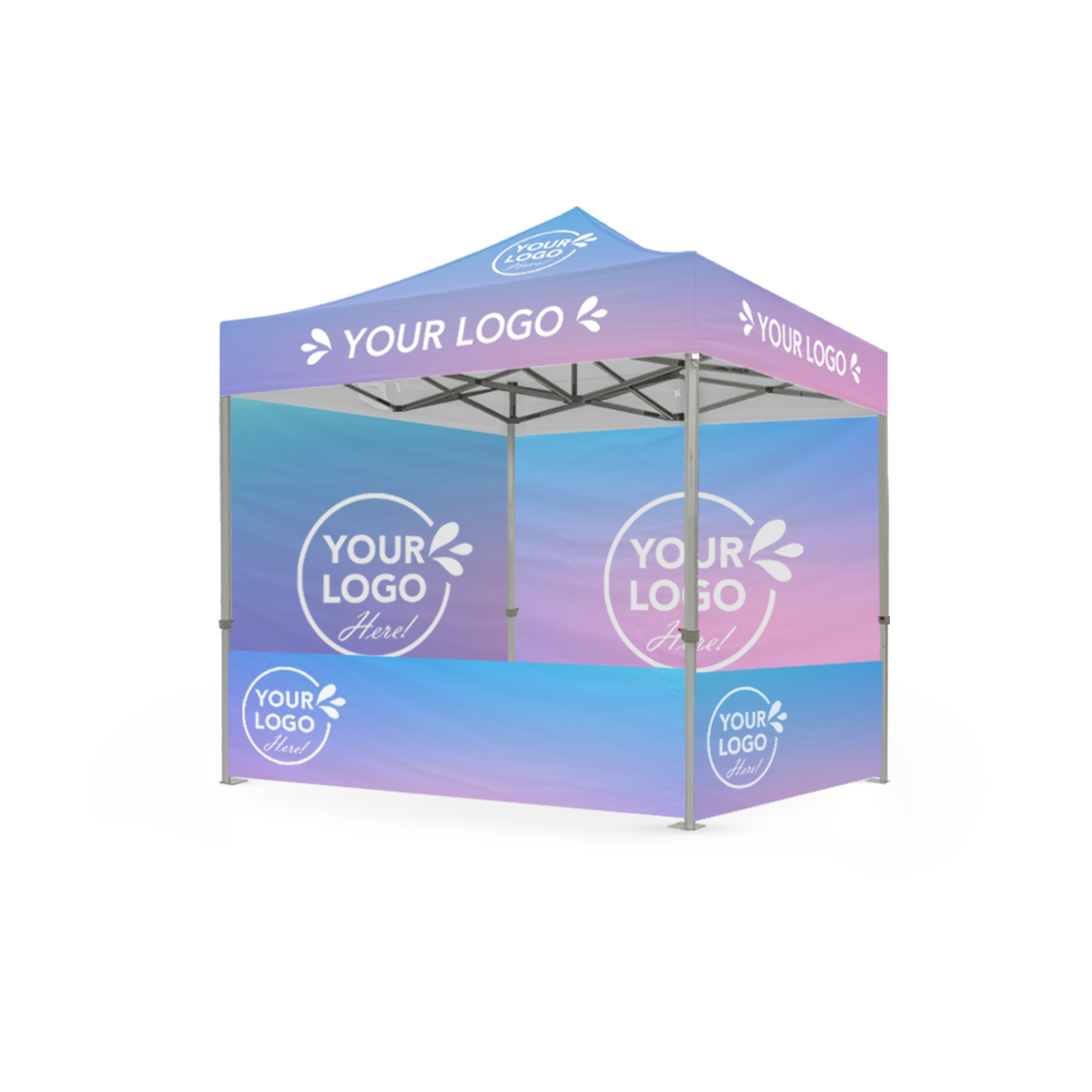 2.4m x 2.4m Printed Folding Marquee | Event Presence Package