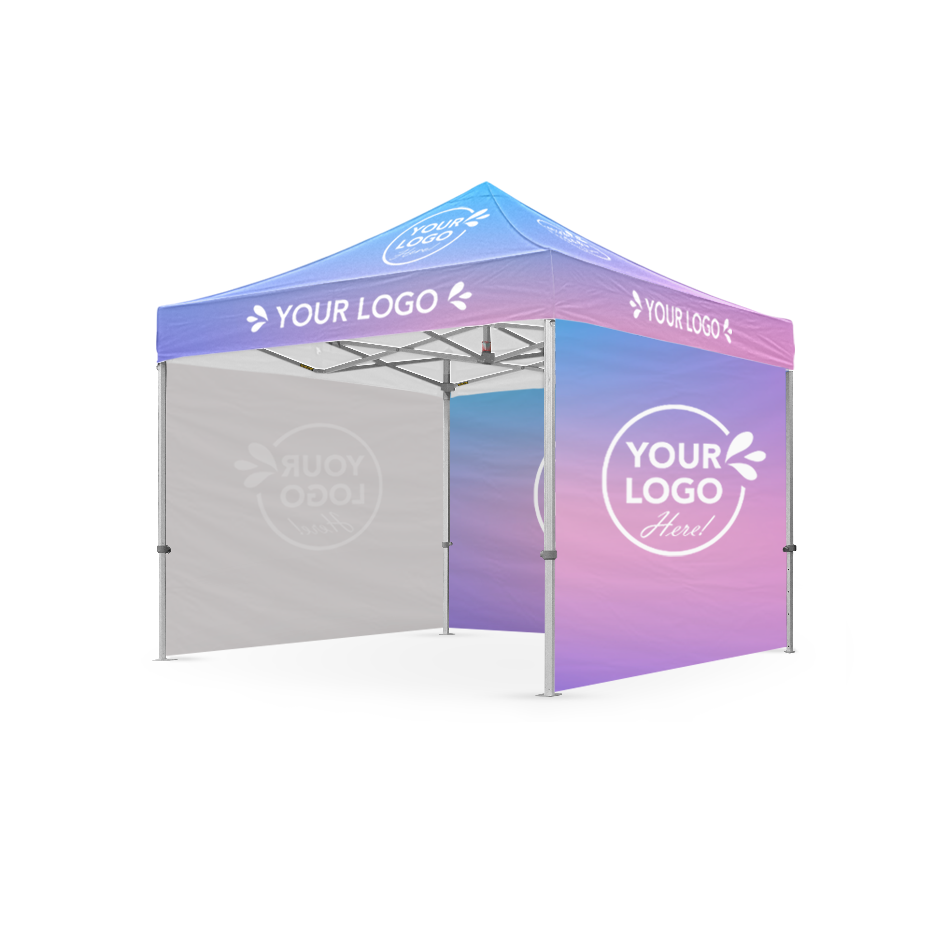 3m x 3m Printed Folding Marquee | Showcase Wall Package