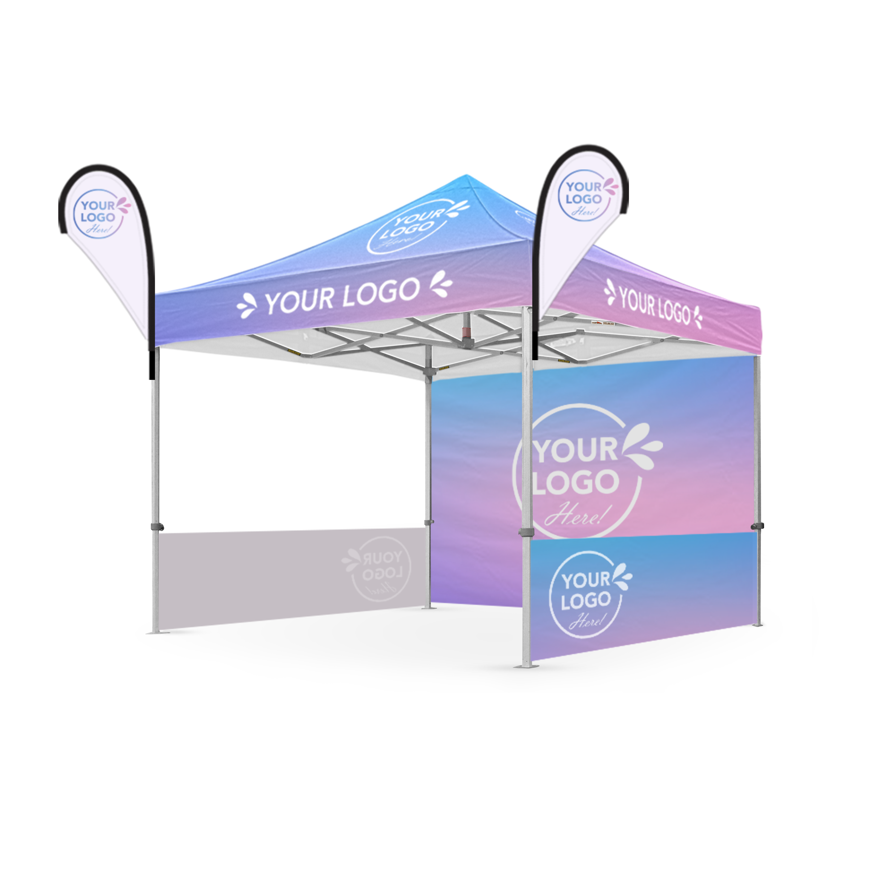 3m x 3m Printed Folding Marquee | Executive Display Package