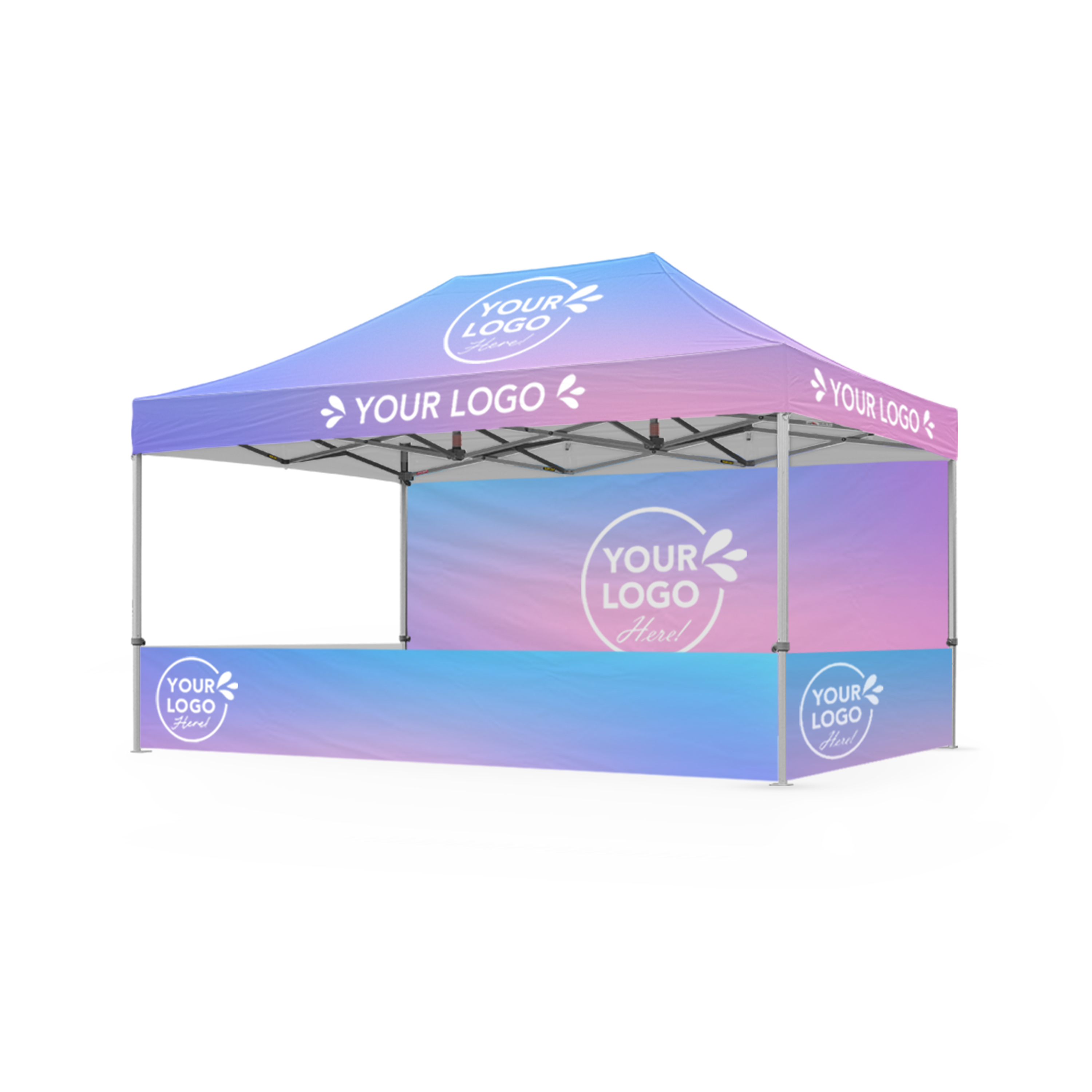 3m x 4.5m Printed Folding Marquee | Engage Package