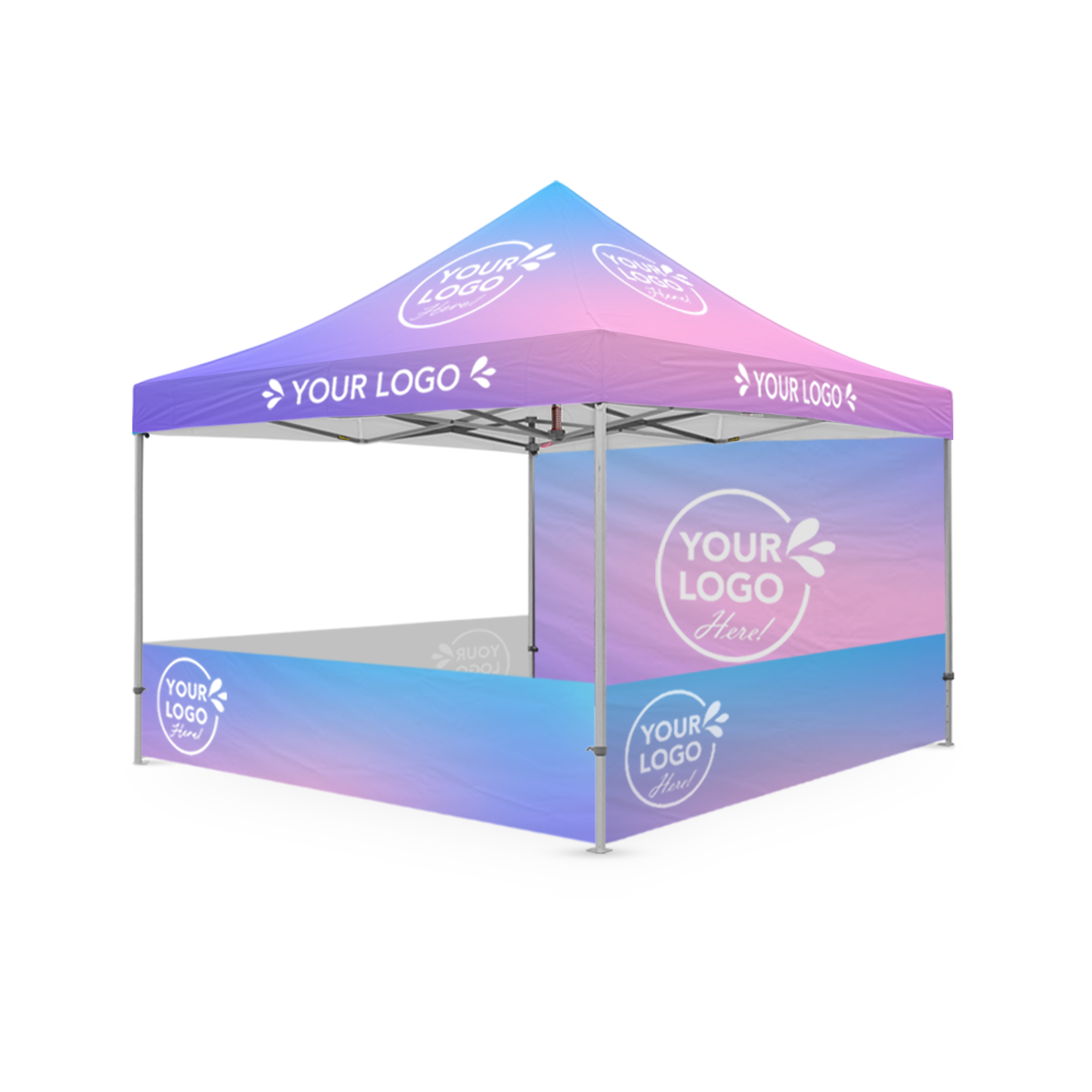 4m x 4m Printed Folding Marquee | Engage Package