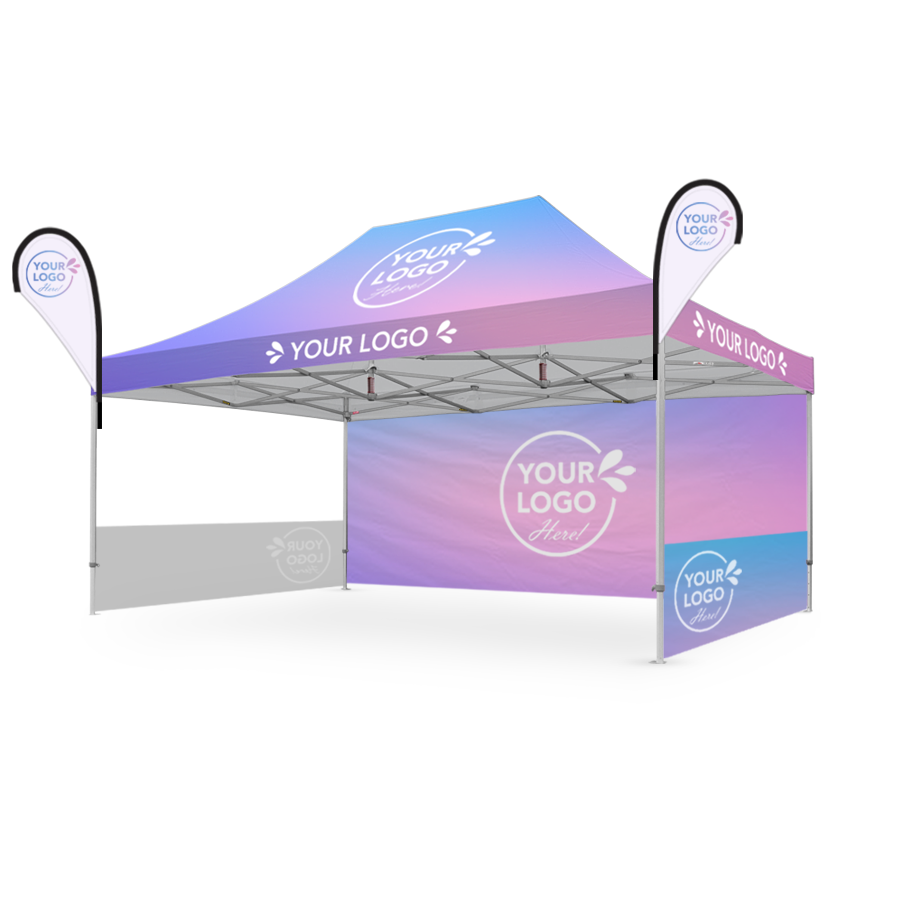 4m x 6m Printed Folding Marquee | Executive Display Package