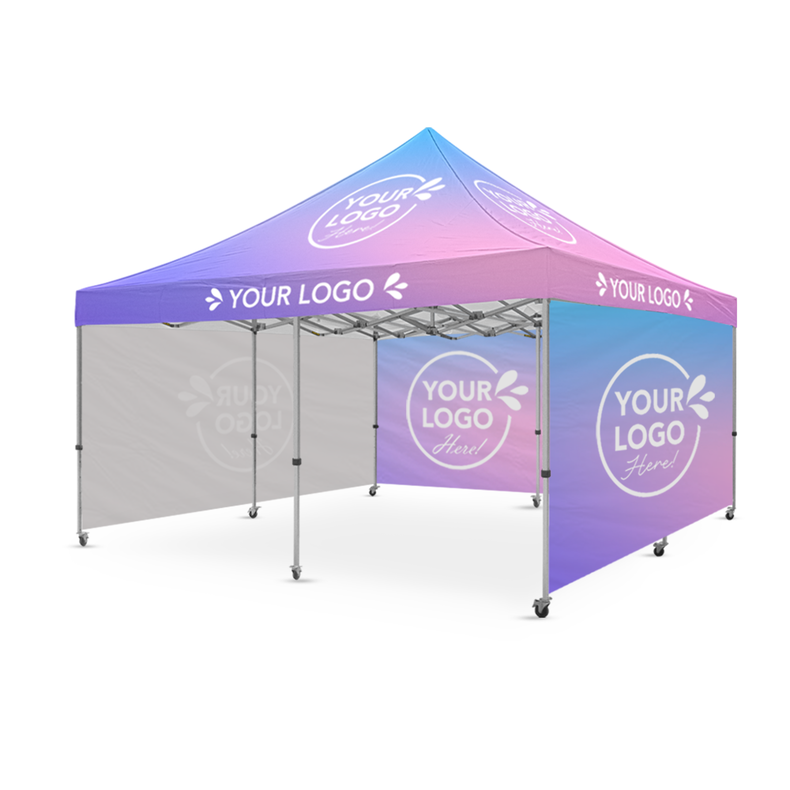 5m x 5m Printed Folding Marquee | Showcase Wall Package