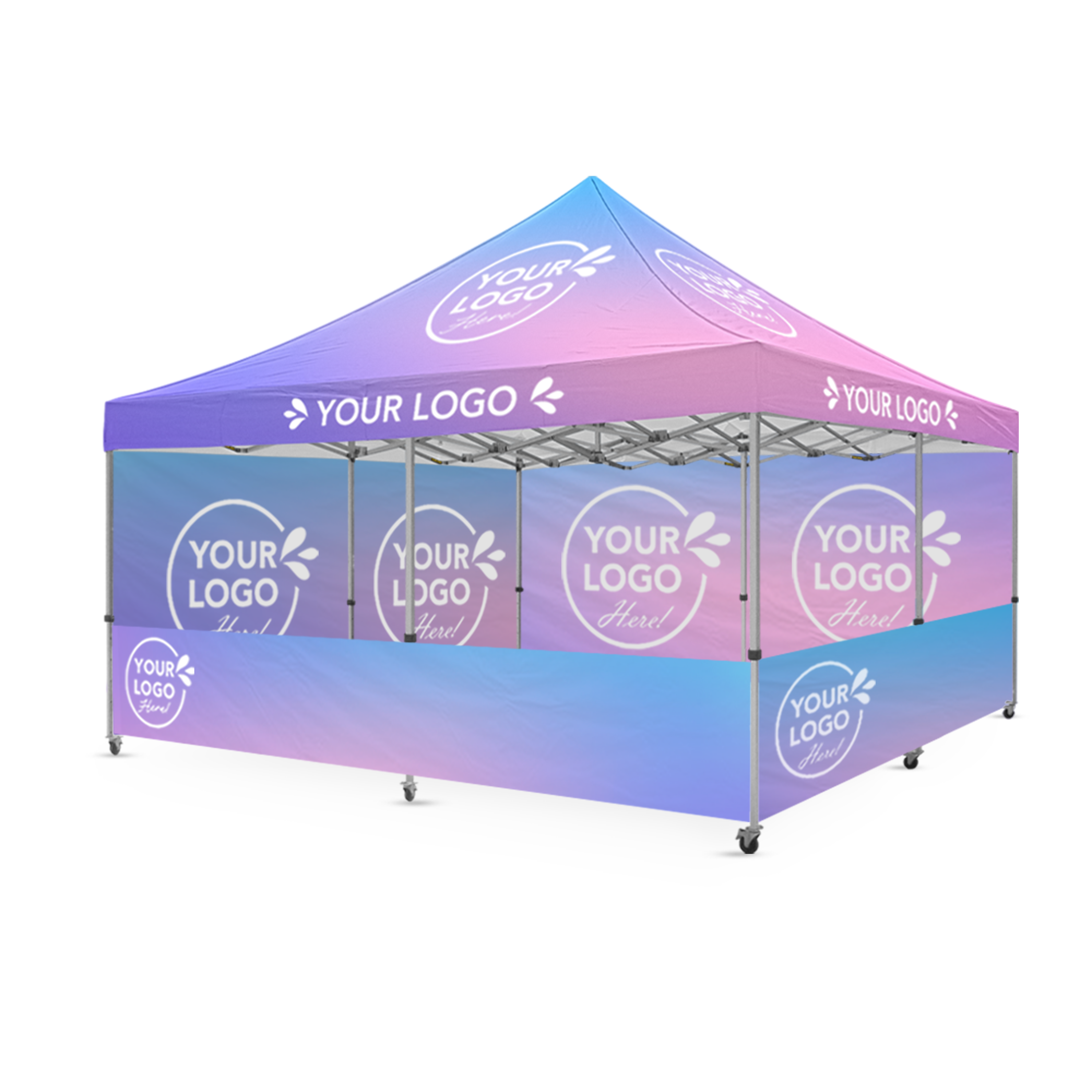 5m x 5m Printed Folding Marquee | Event Presence Package