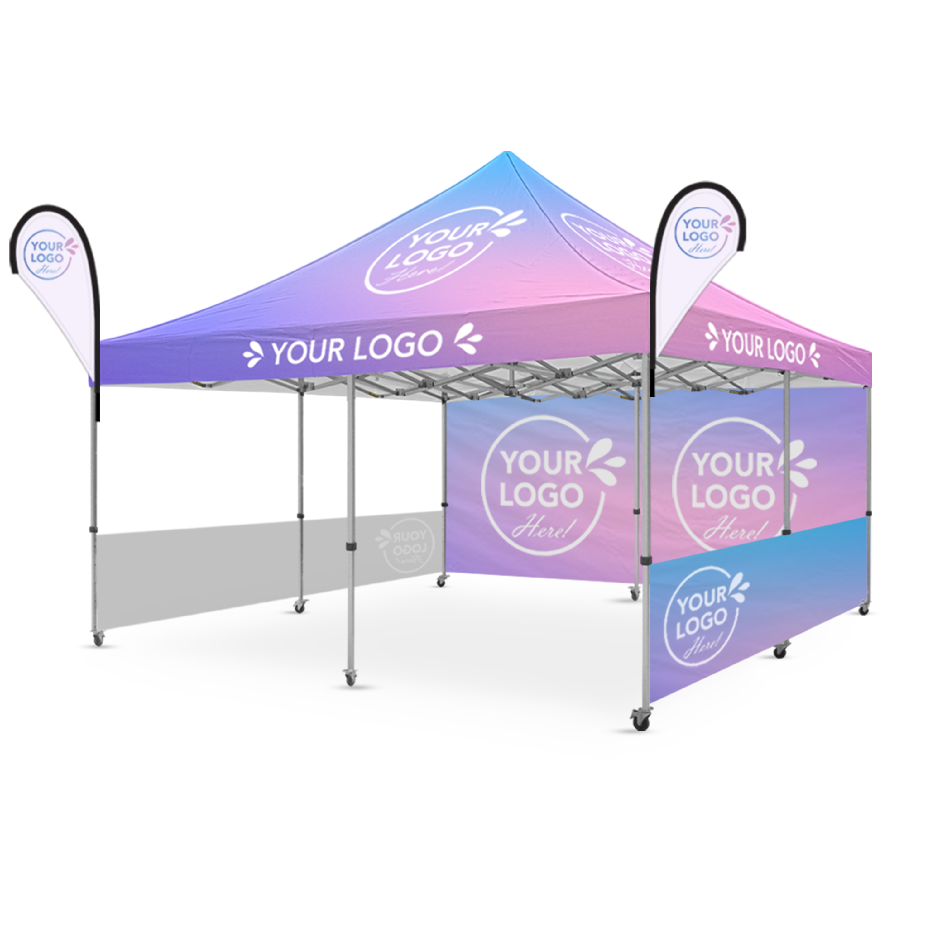 5m x 5m Printed Folding Marquee | Executive Display Package