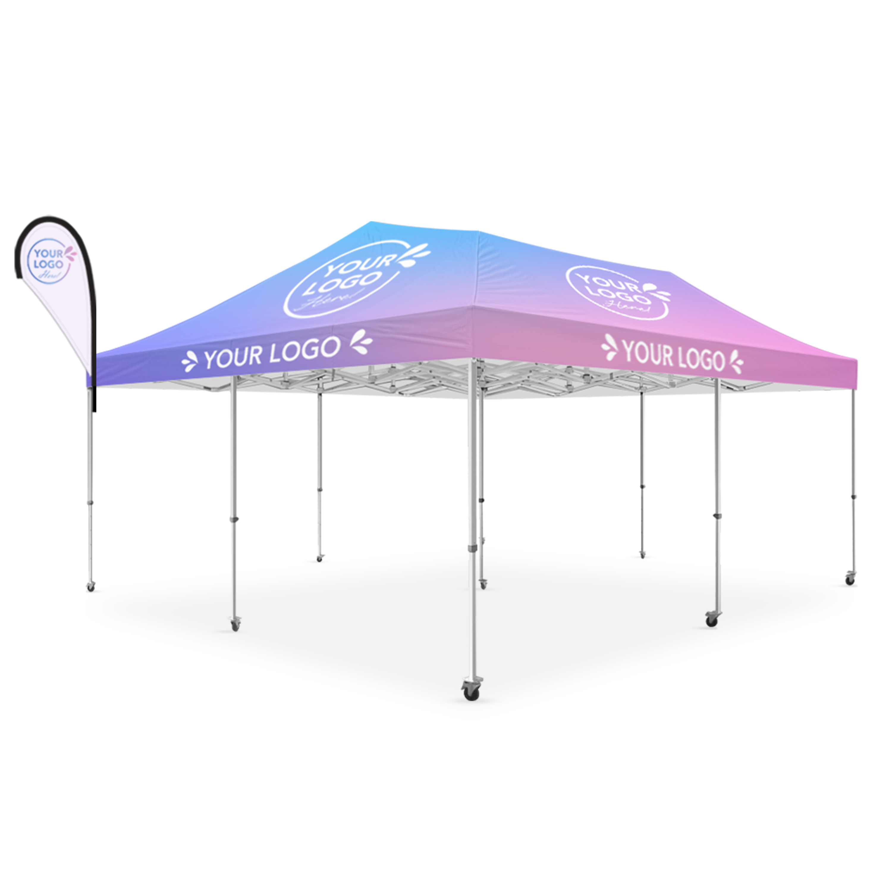 6m x 6m Printed Folding Marquee | Banner Boost Package
