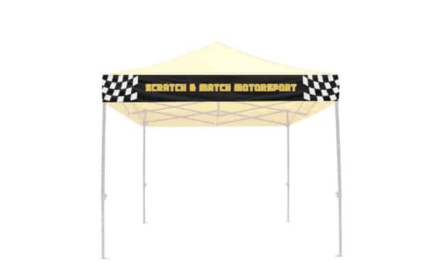 Detachable Valance | Promotional Signage