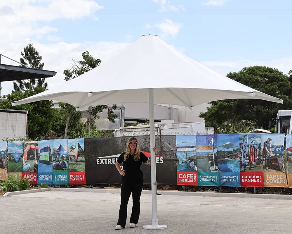 5m Hex 300 Series PVC | Umbrellas