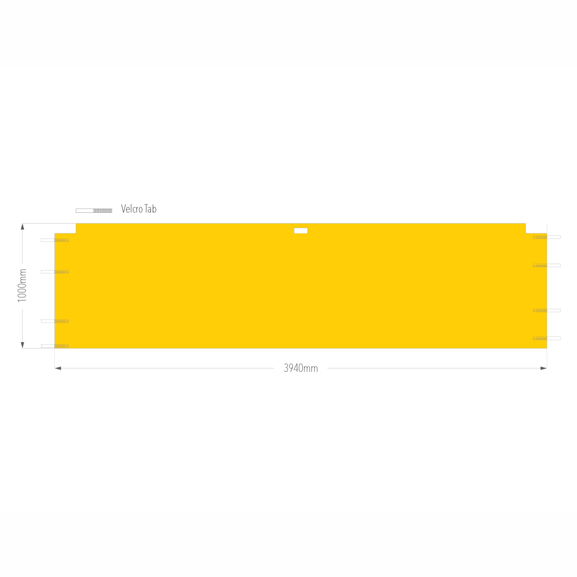 4m Marquee Half Wall | Marquee Accessory