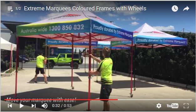 Extreme Marquees on wheels