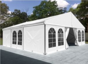 white crest marquee