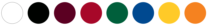 standard poly colours