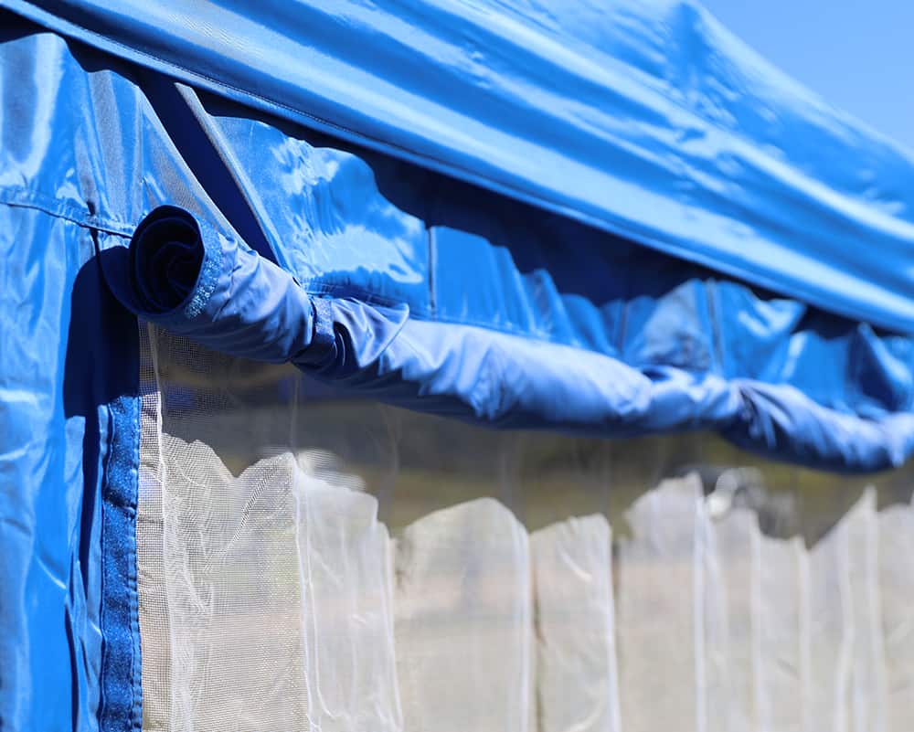 1.5m mesh window wall