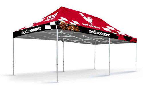 4×8 Printed Gazebo PP4