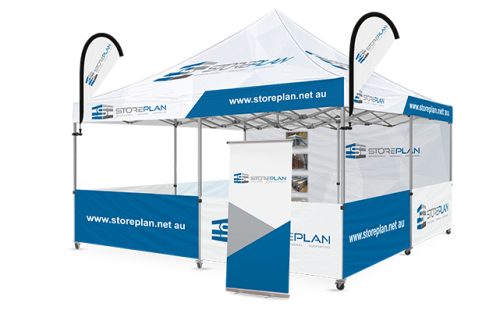 5×5 Printed Gazebo PP11