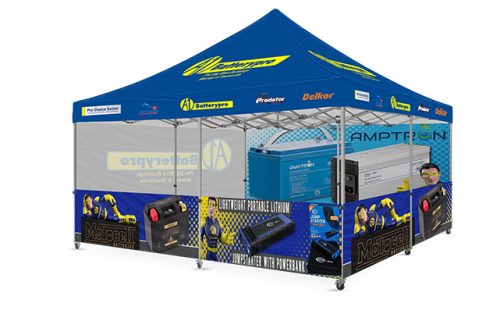 5×5 Printed Gazebo PP7