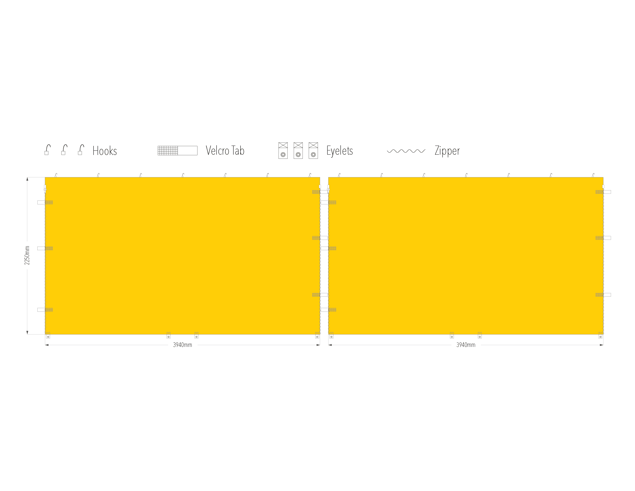 8m wall diagram