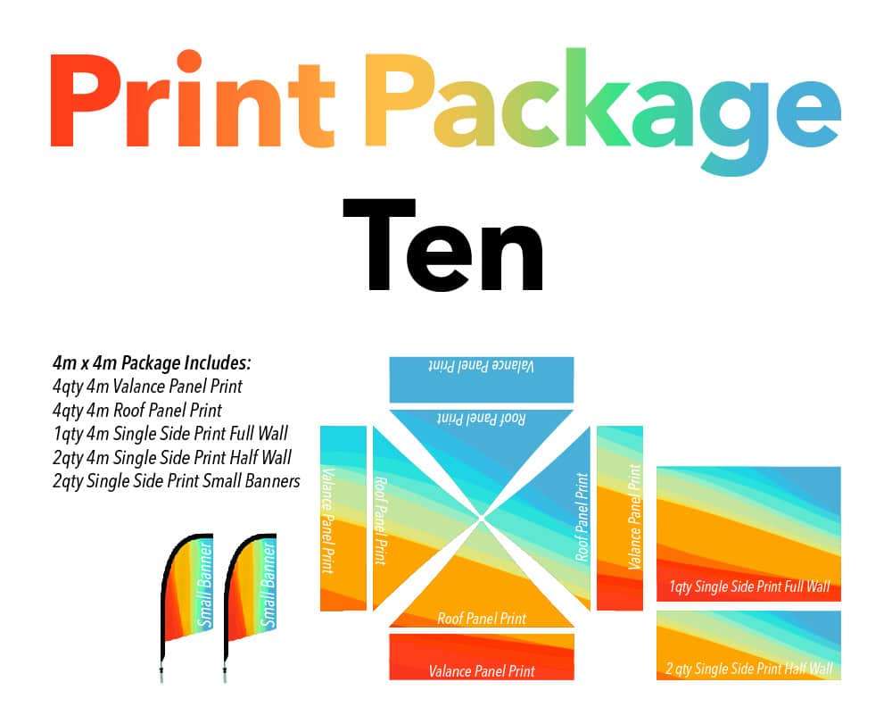 4x4 printed gazebo package 1