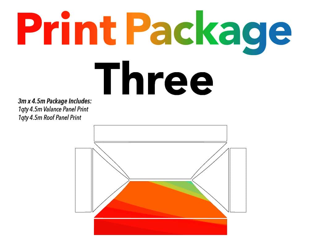 3x4.5 printed gazebo package 1