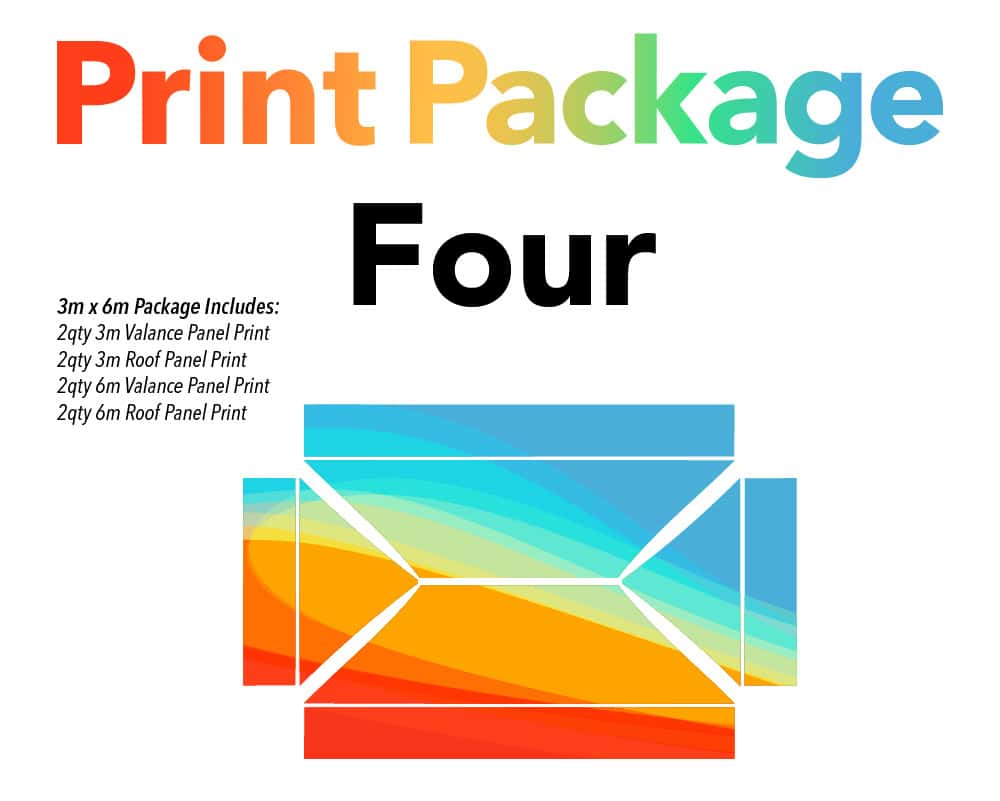 3x6 printed gazebo package 1