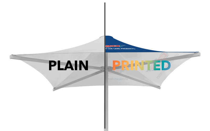 custom print 300 series umbrella
