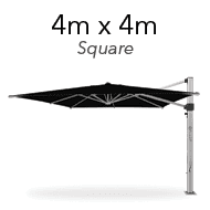 thumbnail cantilever umbrella square 4m x 4m