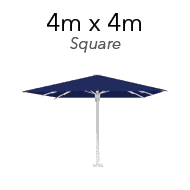 thumbnail cantilever umbrella square 4m x 4m