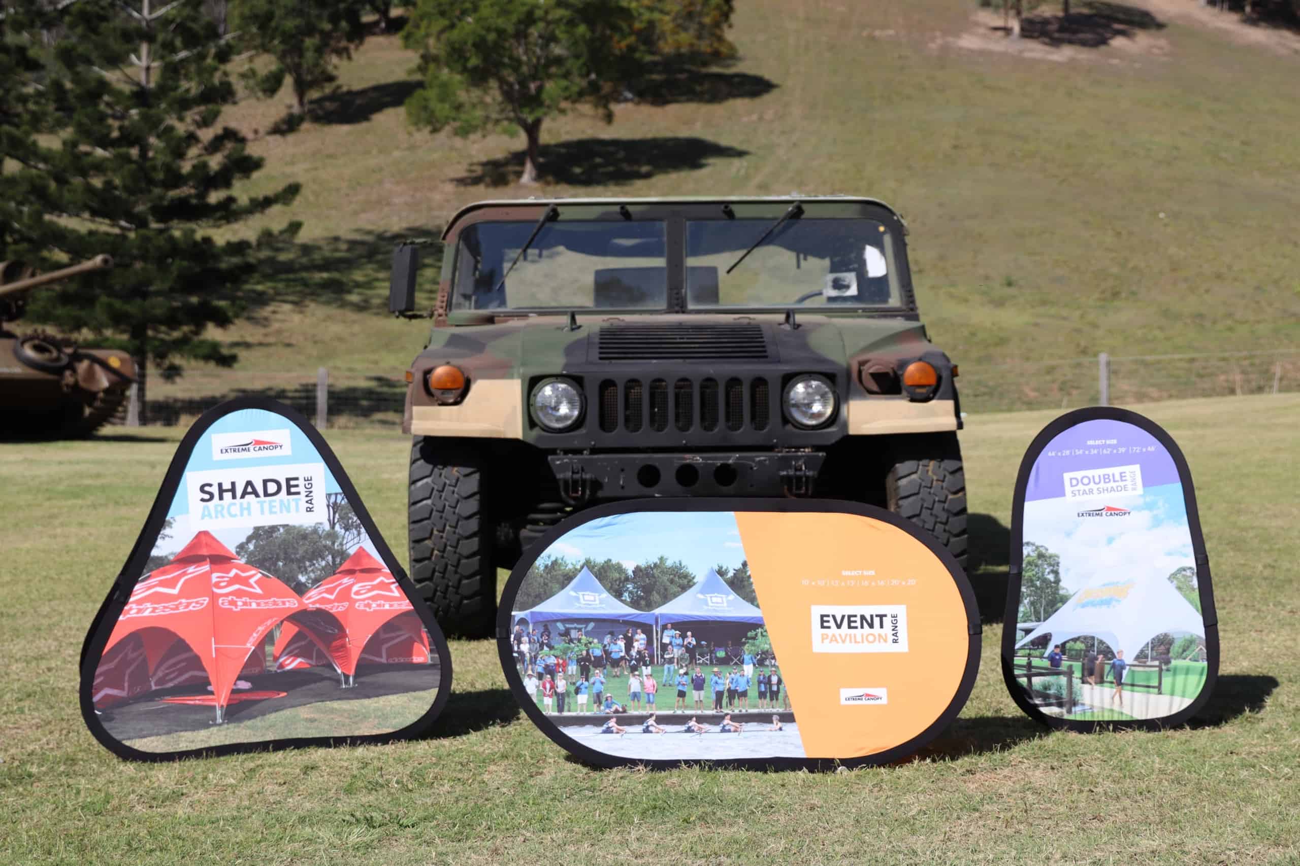 pop banner range