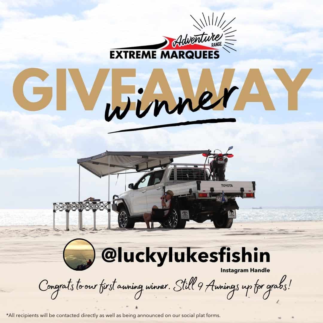 adventure range car awning promo @luckylukesfishin
