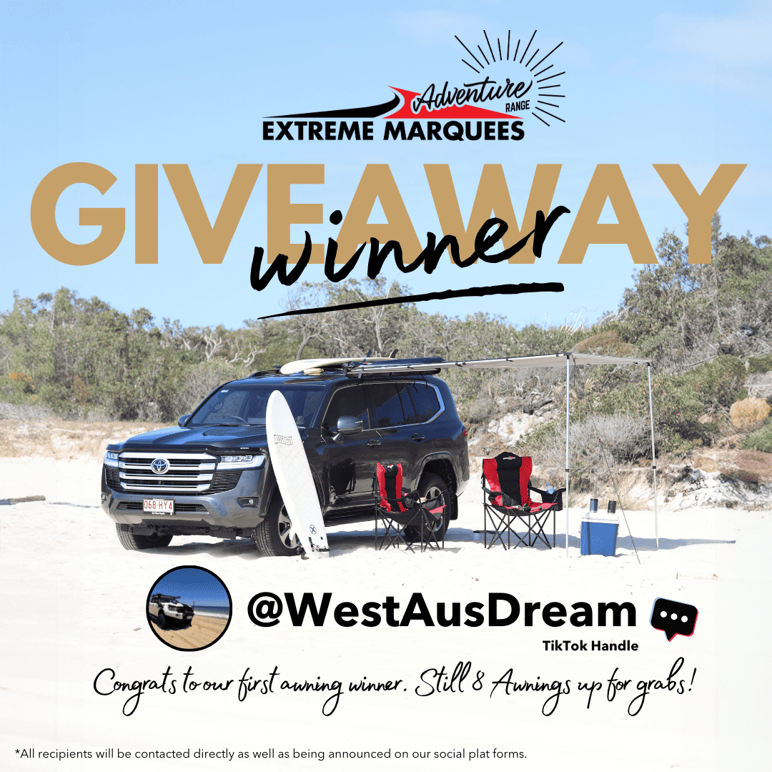adventure range car awning promo @westausdream