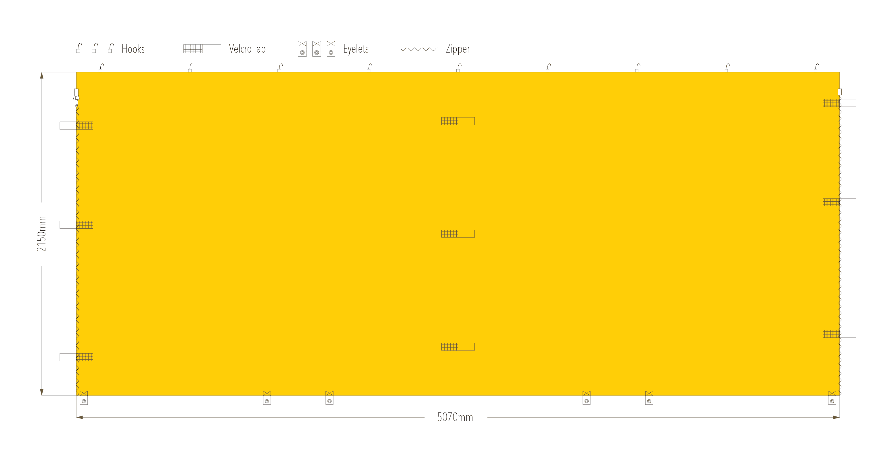 5m wall diagram