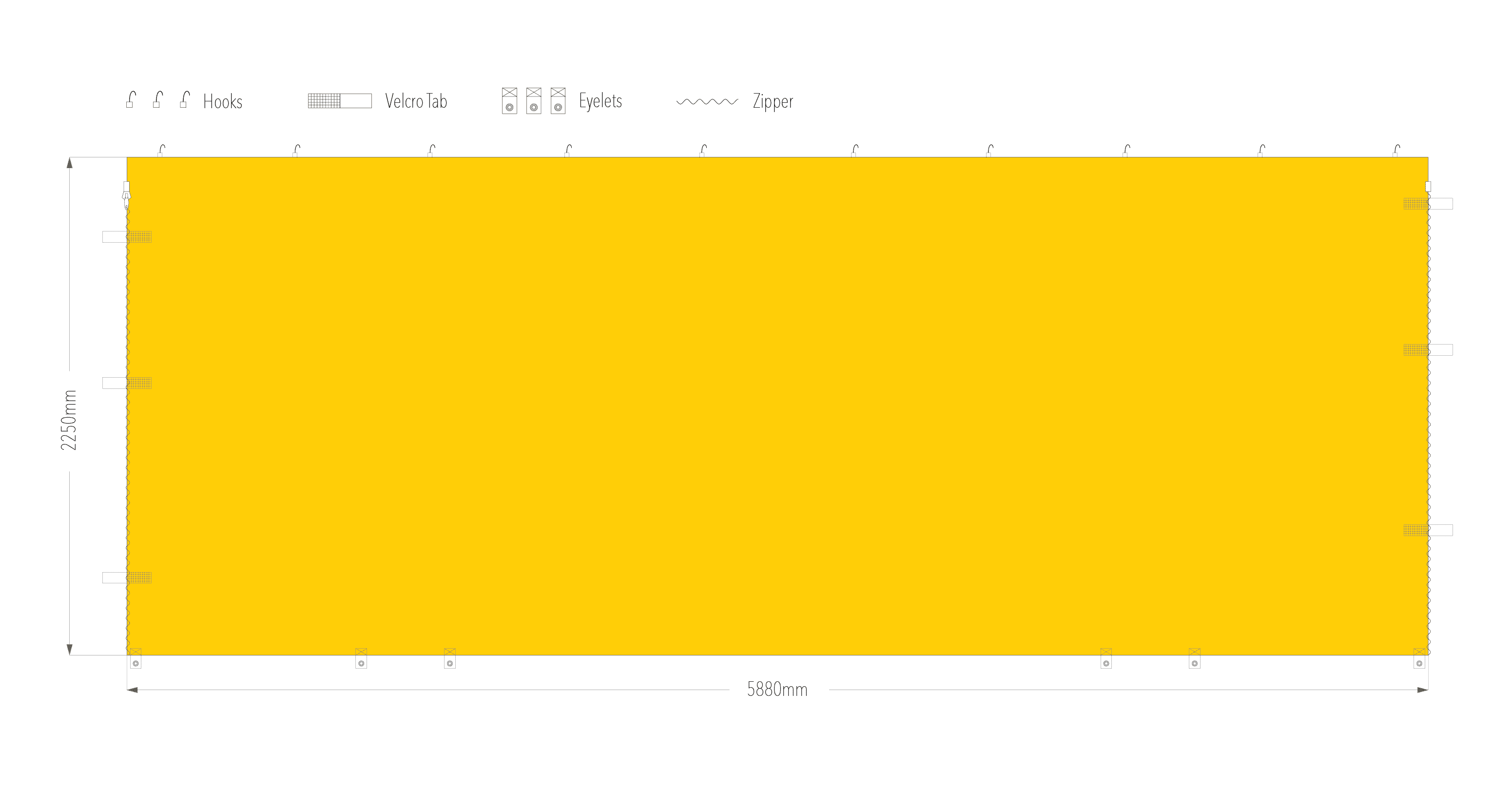 6m tec wall diagram